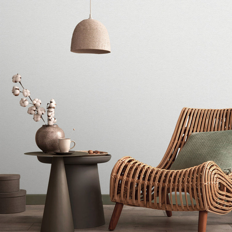 WH30111 Mottled Texture Welcome Home White Wallpaper By Galerie