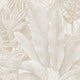 Tropical Leaves Welcome Home Beige Wallpaper By Galerie