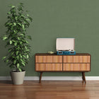 WH30117 Bark Texture Welcome Home Green Wallpaper By Galerie