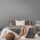 WH30118 Bark Texture Welcome Home Silver Grey Wallpaper By Galerie