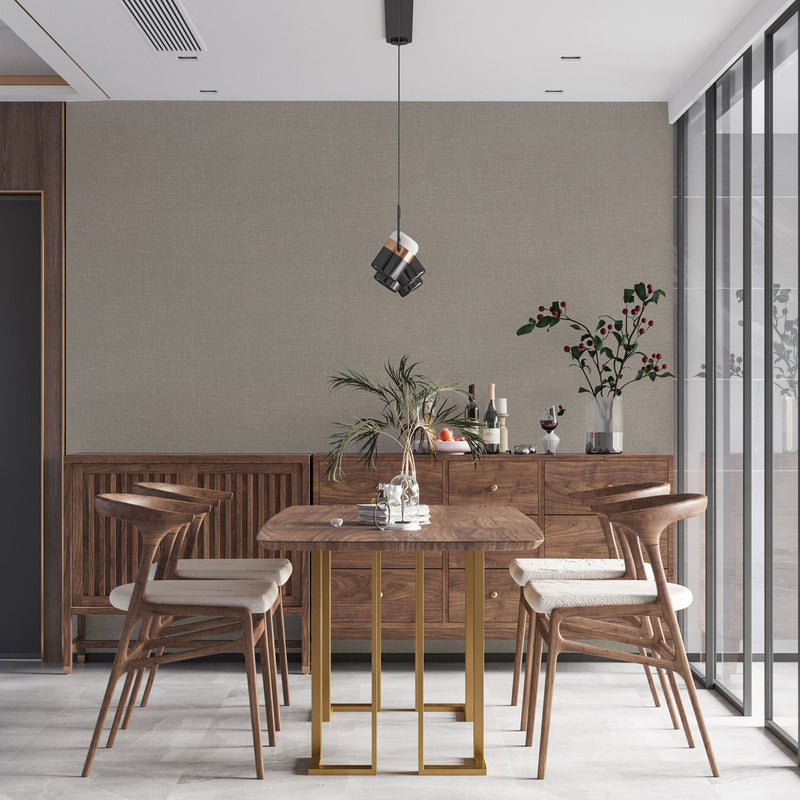 WH30122 Bark Texture Welcome Home Bronze Brown Wallpaper By Galerie