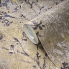 WH30123 Rustic Blossom Welcome Home Purple Lilac Wallpaper By Galerie