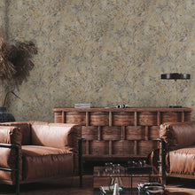 WH30123 Rustic Blossom Welcome Home Purple Lilac Wallpaper By Galerie