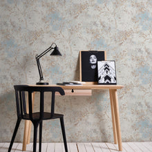 WH30124 Rustic Blossom Welcome Home Beige Wallpaper By Galerie