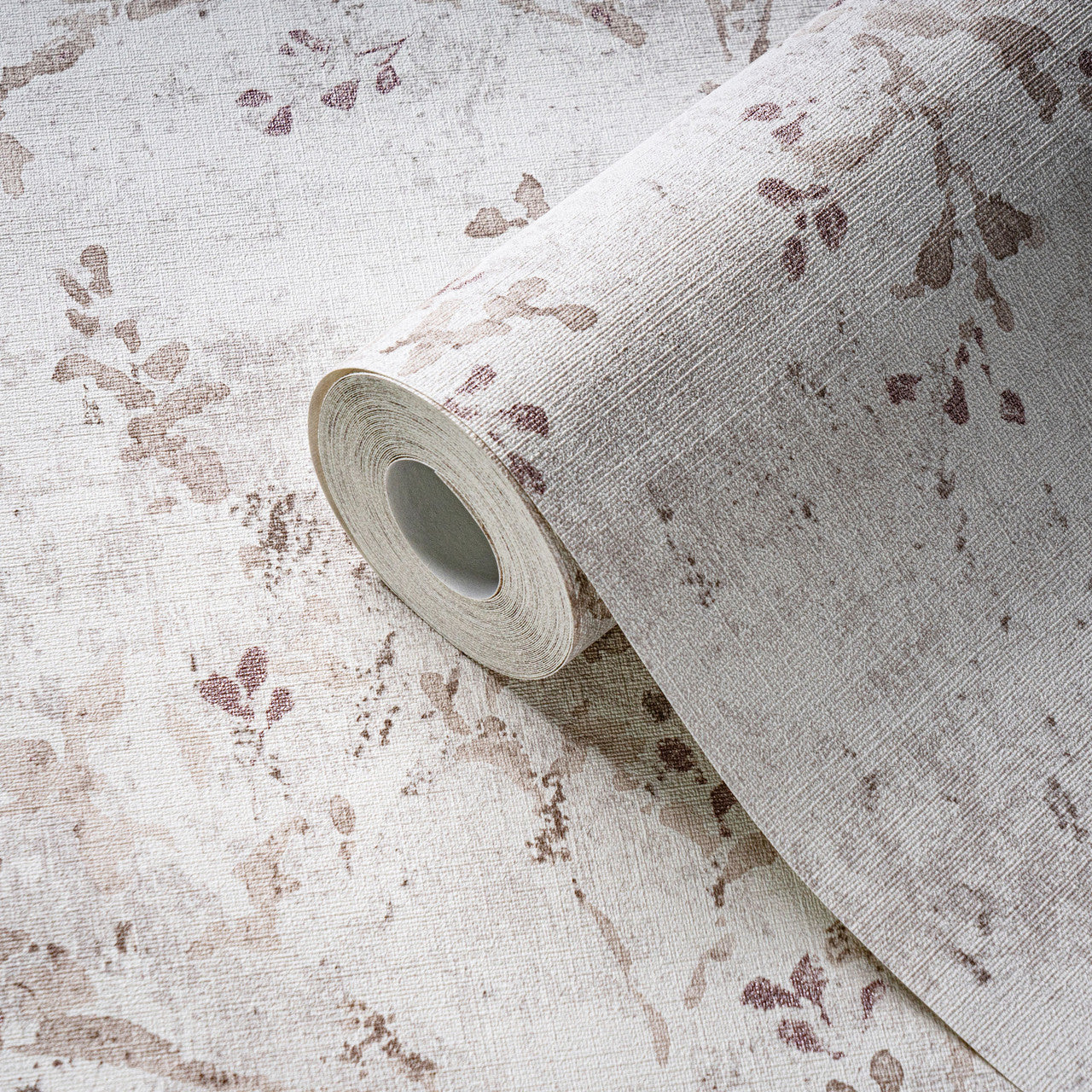 WH30125 Rustic Blossom Welcome Home Cream Wallpaper By Galerie