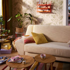 WH30126 Rustic Blossom Welcome Home Green Wallpaper By Galerie