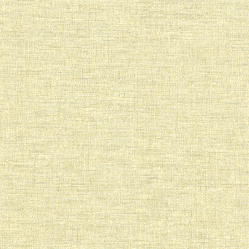 WH30129 Cotton Texture Welcome Home Yellow Wallpaper By Galerie