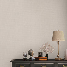 WH30130 Cotton Texture Welcome Home Bronze Brown Wallpaper By Galerie