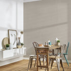 WH30130 Cotton Texture Welcome Home Bronze Brown Wallpaper By Galerie