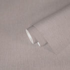 WH30132 Cotton Texture Welcome Home Bronze Brown Wallpaper By Galerie