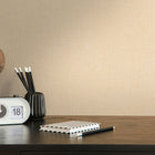 WH30134 Cotton Texture Welcome Home Yellow Wallpaper By Galerie