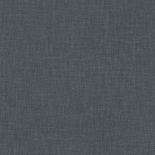 WH30139 Cotton Texture Welcome Home Black Wallpaper By Galerie