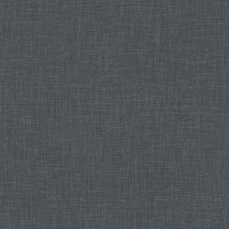 WH30139 Cotton Texture Welcome Home Black Wallpaper By Galerie