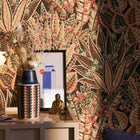 WH30140 Bohemian Floral Welcome Home Bronze Brown Wallpaper By Galerie