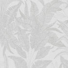 WH30144 Botanical Leaves Welcome Home Silver Grey Wallpaper By Galerie
