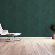 WH30146 Botanical Leaves Welcome Home Green Wallpaper By Galerie