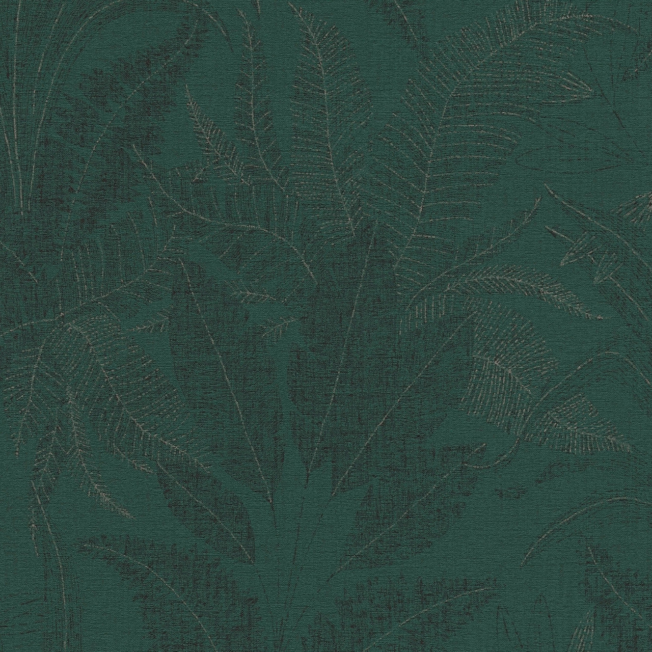WH30146 Botanical Leaves Welcome Home Green Wallpaper By Galerie