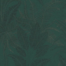WH30146 Botanical Leaves Welcome Home Green Wallpaper By Galerie