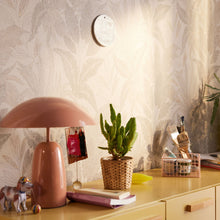 WH30148 Botanical Leaves Welcome Home Bronze Brown Wallpaper By Galerie
