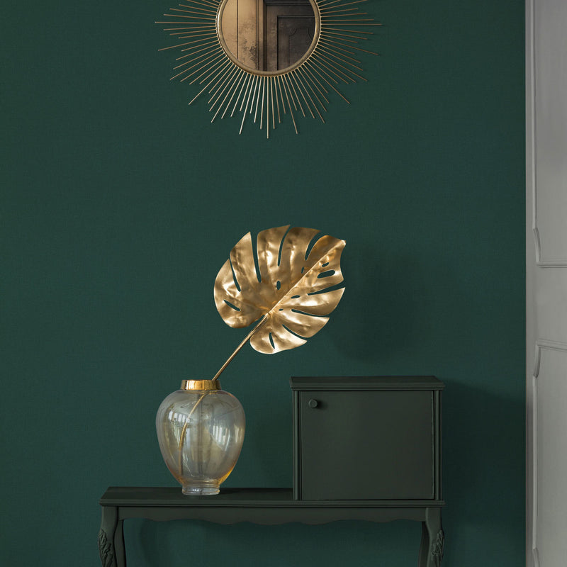 WH30153 Rustic Texture Welcome Home Green Wallpaper By Galerie