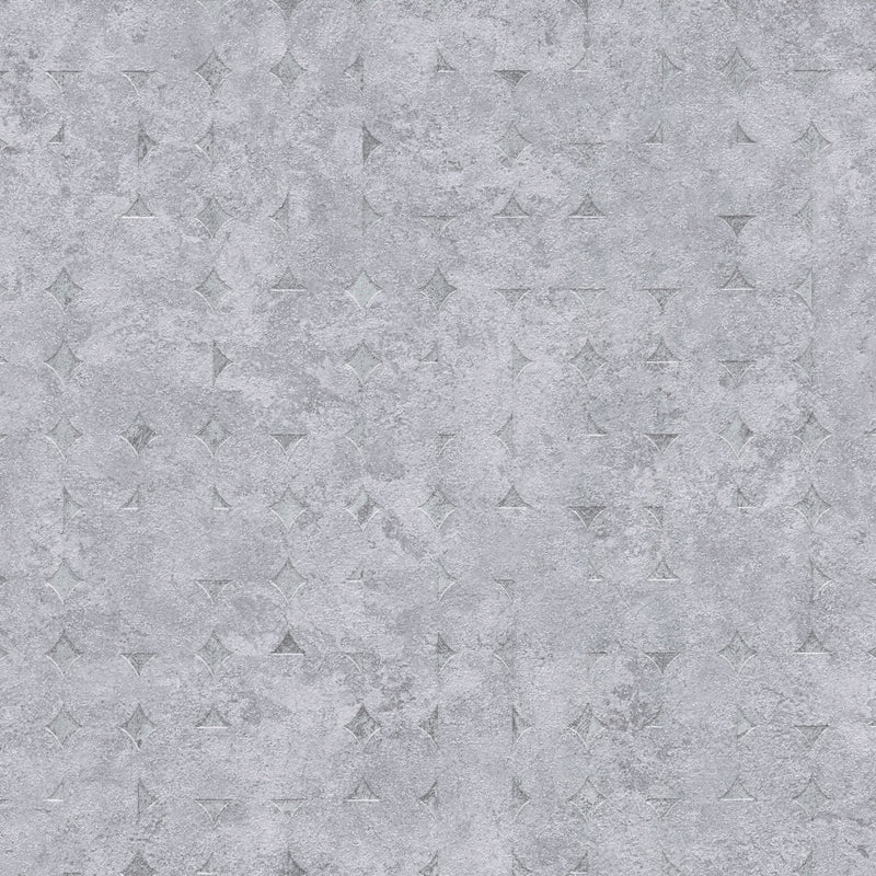 WH30156 Industrial Harlequin Motif Welcome Home Beige Wallpaper By Galerie