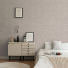 WH30157 Industrial Harlequin Motif Welcome Home Beige Wallpaper By Galerie