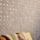 WH30157 Industrial Harlequin Motif Welcome Home Beige Wallpaper By Galerie