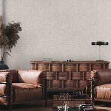 WH30158 Industrial Harlequin Motif Welcome Home Beige Wallpaper By Galerie