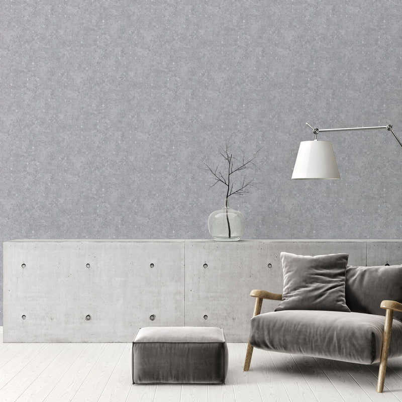 WH30160 Industrial Harlequin Motif Welcome Home Silver Grey Wallpaper By Galerie