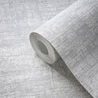 WH30163 Industrial Chic Welcome Home Silver Grey Wallpaper By Galerie