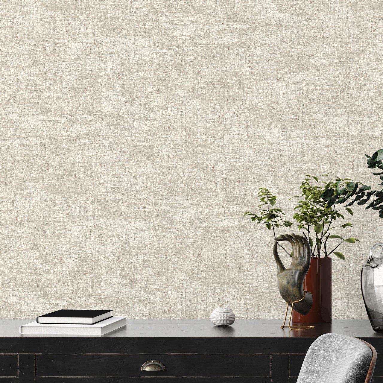 WH30166 Industrial Chic Welcome Home Beige Wallpaper By Galerie