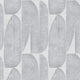 Geometric Leaf Welcome Home Silver Grey Wallpaper By Galerie