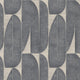 Geometric Leaf Welcome Home Black Wallpaper By Galerie