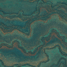 WH30175 Water Marble Welcome Home Green Wallpaper By Galerie