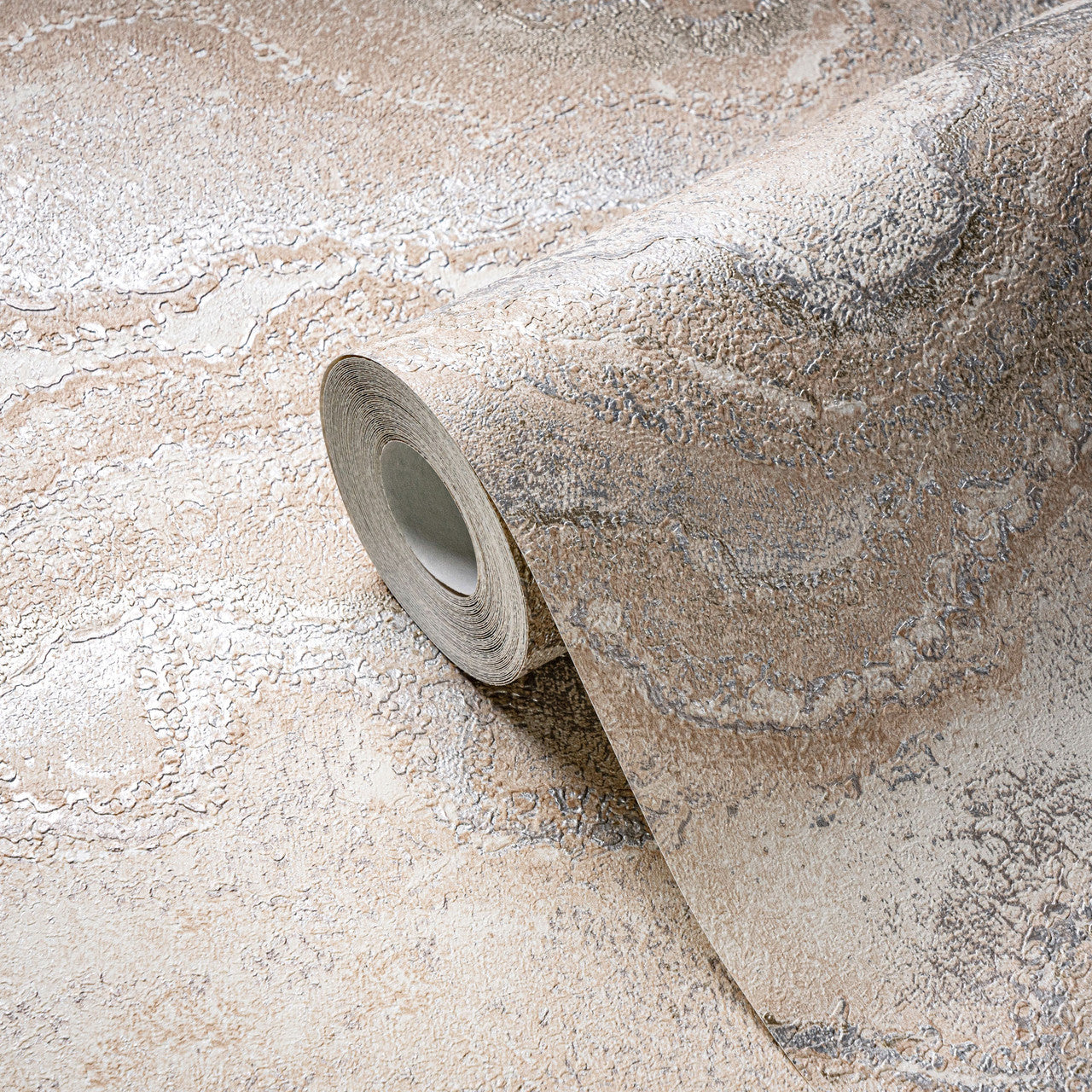 WH30178 Water Marble Welcome Home Beige Wallpaper By Galerie