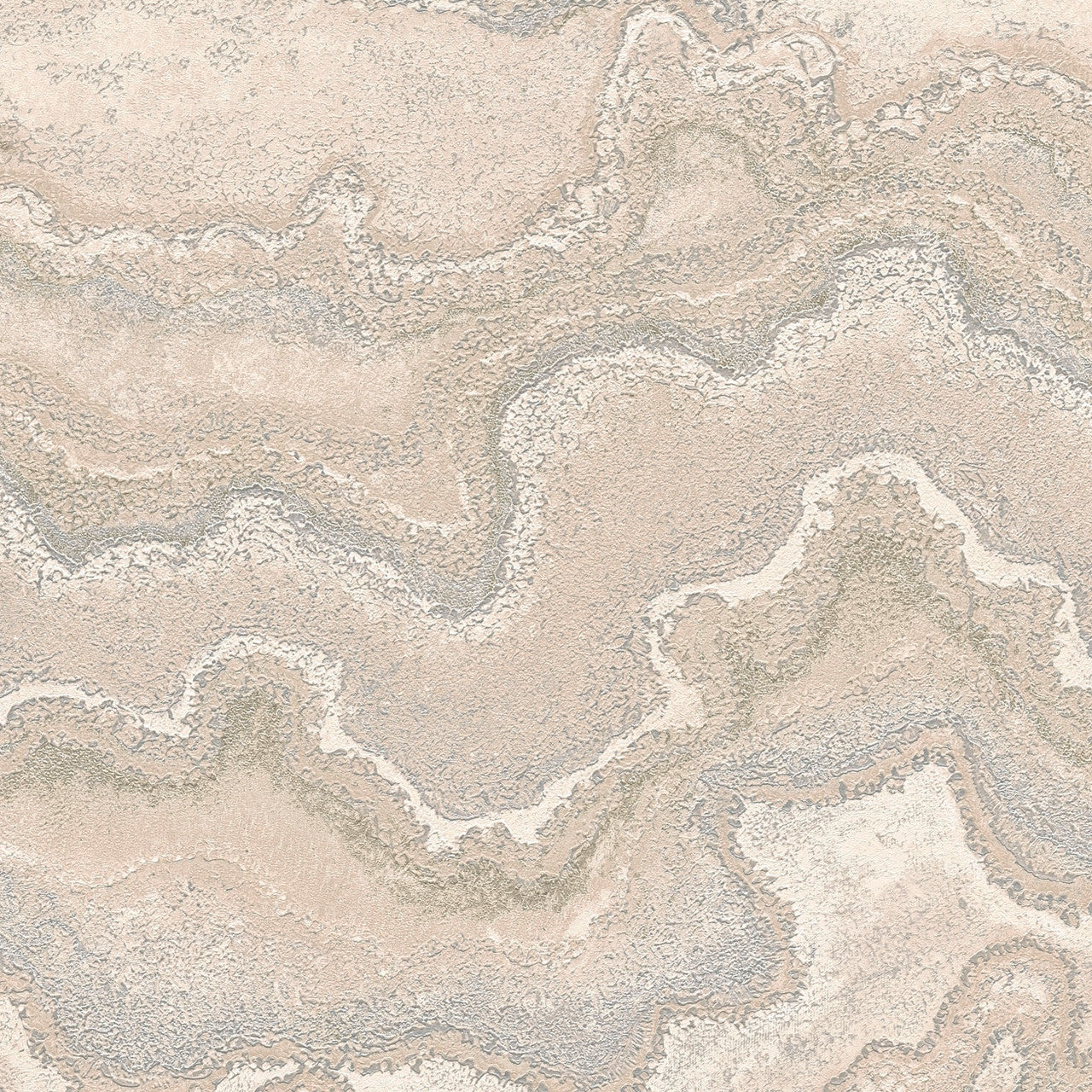 WH30178 Water Marble Welcome Home Beige Wallpaper By Galerie