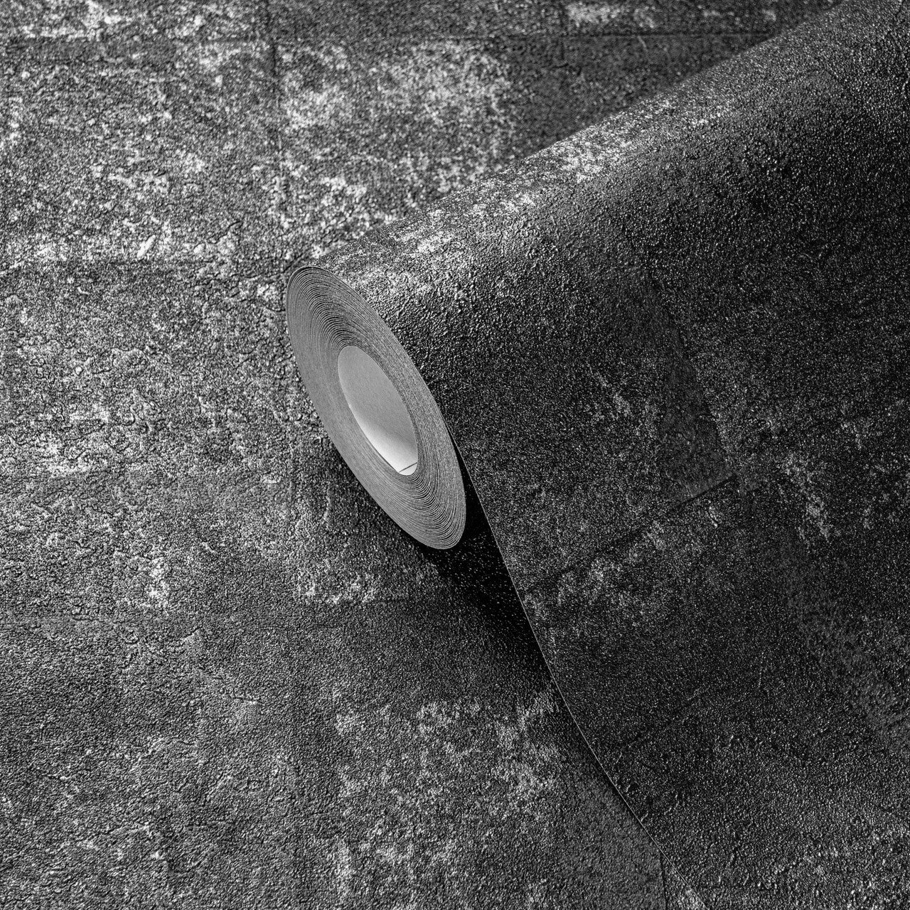 WH30188 Squares on Squares Texture Welcome Home Black Wallpaper By Galerie