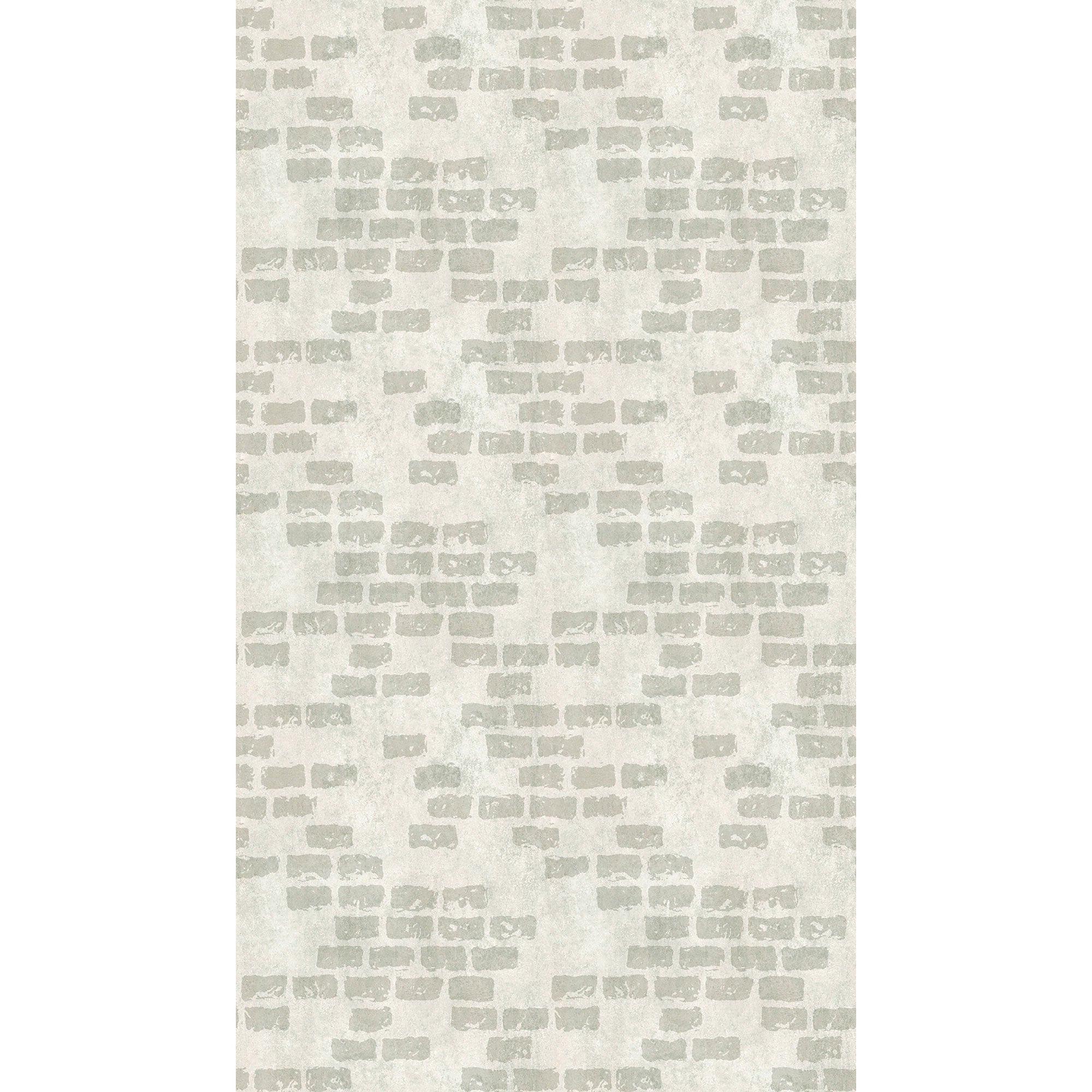 WH45194M Soft Brick Wallscape Silver Grey Mural by Galerie