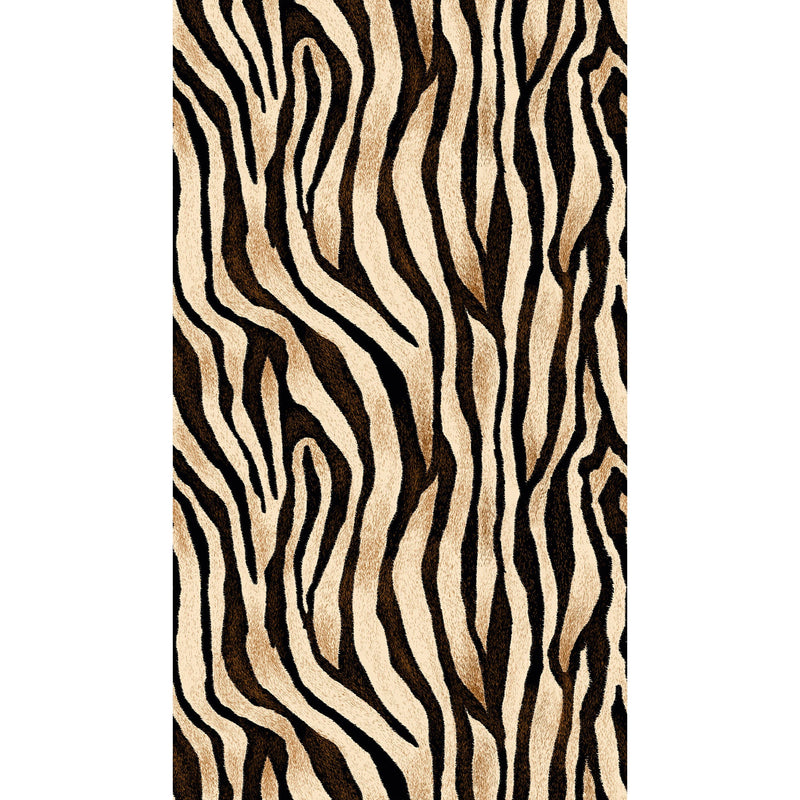 WH45200M Exotic Wild Zebra Stripes Beige Mural by Galerie