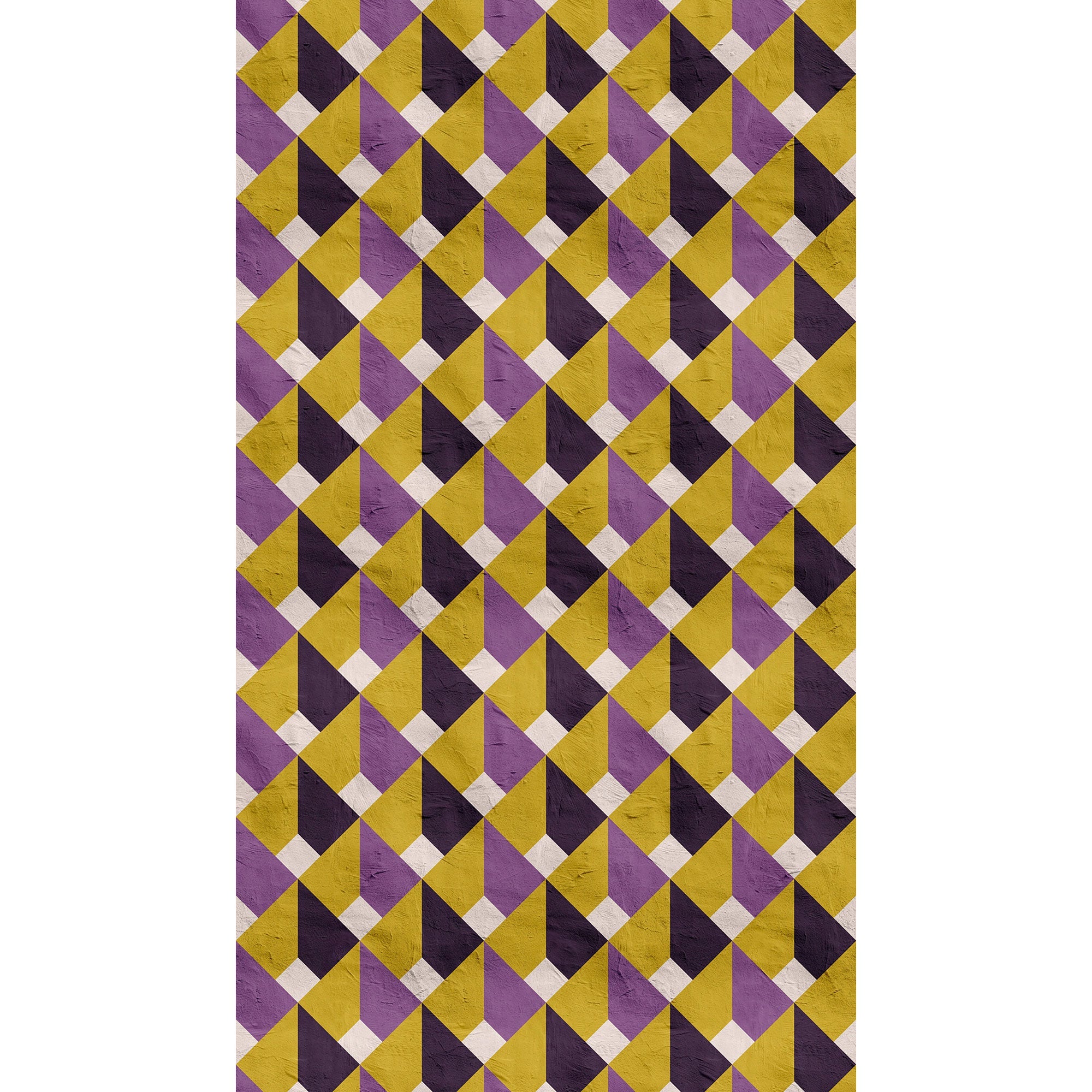 WH45217M Mod Mosaic Purple Lilac Mural by Galerie