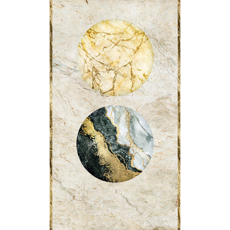 WH45218M Marble Eclipse Beige Mural by Galerie