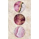 Marble Eclipse - Crimson Veil Beige Welcome Home Murals Mural by Galerie