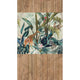 Jungle Acoustic Slats Bronze Brown Welcome Home Murals Mural by Galerie