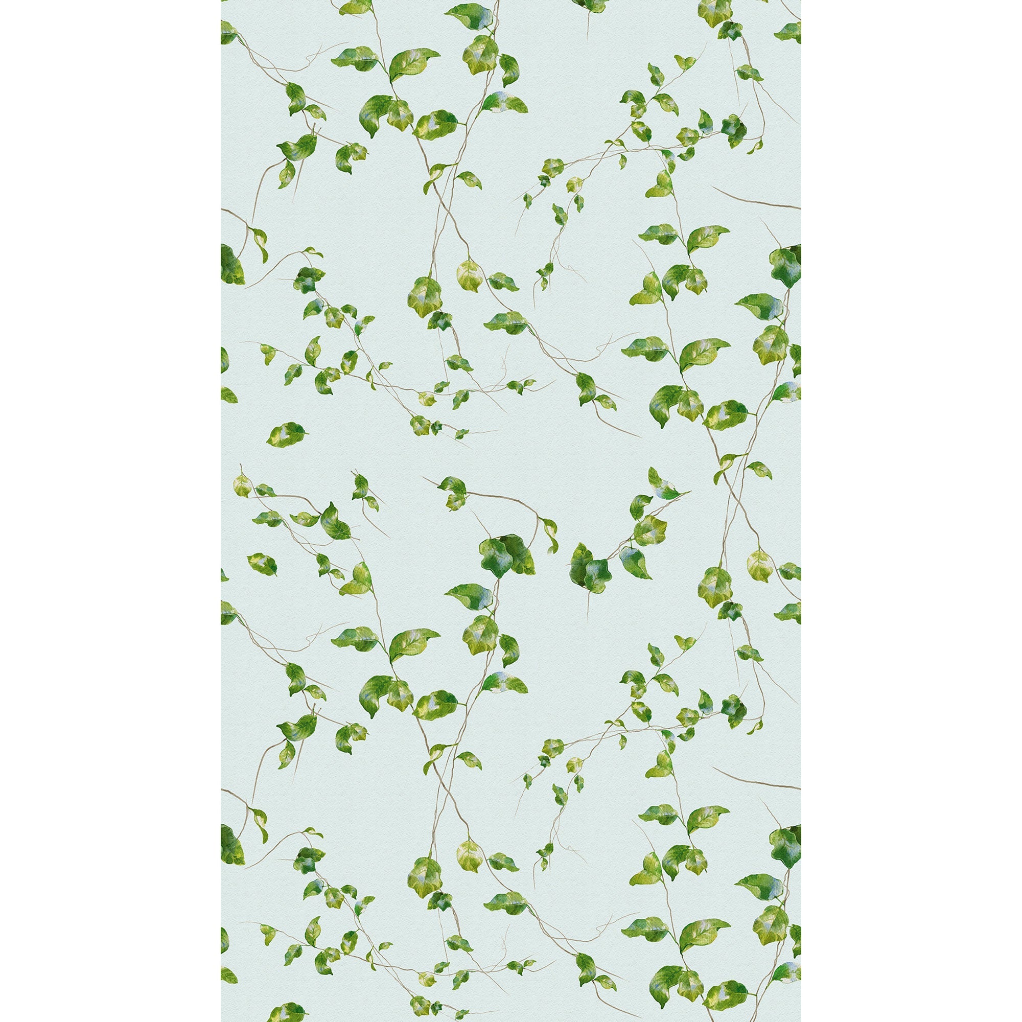 WH45246M Trailing Ivy Green Mural by Galerie
