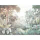 Sunset Forest Canopy Scene Blue Welcome Home Murals Mural by Galerie