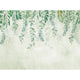 Cascading Botanical Vines Green Welcome Home Murals Mural by Galerie