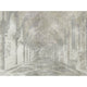 Vintage Historical Palace Architecture Silver Grey Welcome Home Murals Mural by Galerie