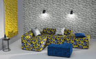 WK800/03 Cubic Bumps x Eley Kishimoto Wallpaper by Kirkby Design