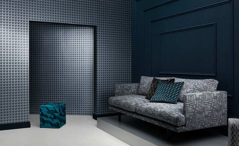 WK803/03 Gem Blocks x Eley Kishimoto Wallpaper by Kirkby Design