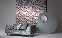 WK807/01 Peg Art Roses x Eley Kishimoto Wallpaper by Kirkby Design